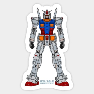 RX-78-2 garistipis Sticker